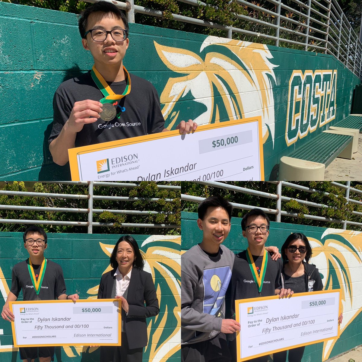 Caroline Choi (@carolinechoi) on Twitter photo CONGRATS to Dylan Iskandar for being named a 2023 #EdisonScholar! He will receive a $50,000 scholarship and a summer internship to support his computer science studies. So glad <a href="/edisonintl/">Edison International</a> can advance your journey as we work to create a better tomorrow! #thefutureisbright #STEM CONGRATS to Dylan Iskandar for being named a 2023 #EdisonScholar! He will receive a $50,000 scholarship and a summer internship to support his computer science studies. So glad <a href="/edisonintl/">Edison International</a> can advance your journey as we work to create a better tomorrow! #thefutureisbright #STEM