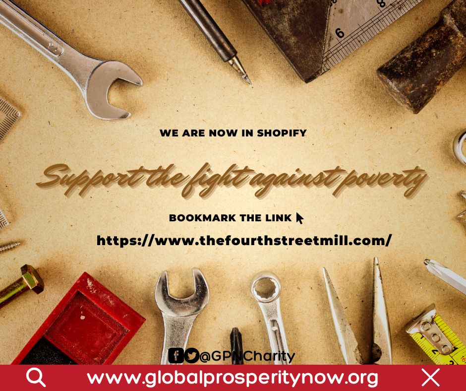 mike0xlong_eth's tweet image. Global Prosperity Now is now in Shopify. Support the fight against poverty. Bookmark the link thefourthstreetmill.com support us every time you shop.

#customizeditems #designs #art #newtools #customizedgifts #onlineshopping #homedecor #accessories #petwear #customized #shopnow