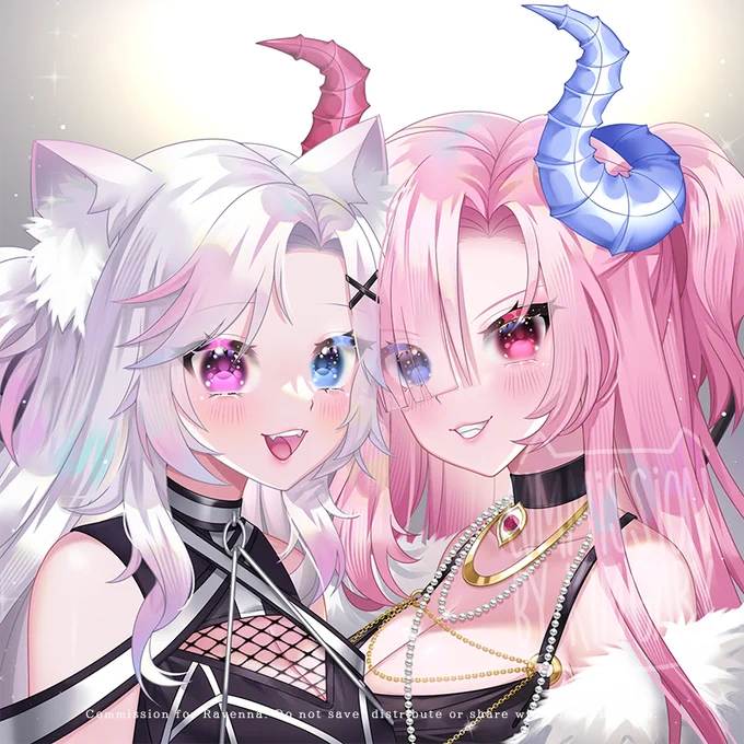 Headshot #commission done for Ravenna~Thank you so much for ordering ^^ 
