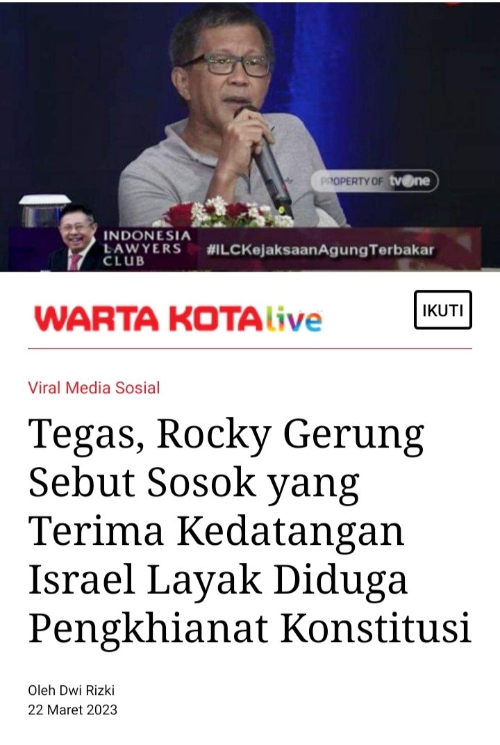 Ma'ruf Asli Bhakti (@aslimakruf) on Twitter photo Bersimpati kepada pak <a href="/erickthohir/">Erick Thohir</a>, ujian terberat adalah soal timnas Israel. Menjadi Ketua PSSI tak lantas meroket kan elektabilitas.... Salah ambil keputusan, fatal. Semoga ada solusi terbaik dari belio... Bersimpati kepada pak <a href="/erickthohir/">Erick Thohir</a>, ujian terberat adalah soal timnas Israel. Menjadi Ketua PSSI tak lantas meroket kan elektabilitas.... Salah ambil keputusan, fatal. Semoga ada solusi terbaik dari belio...