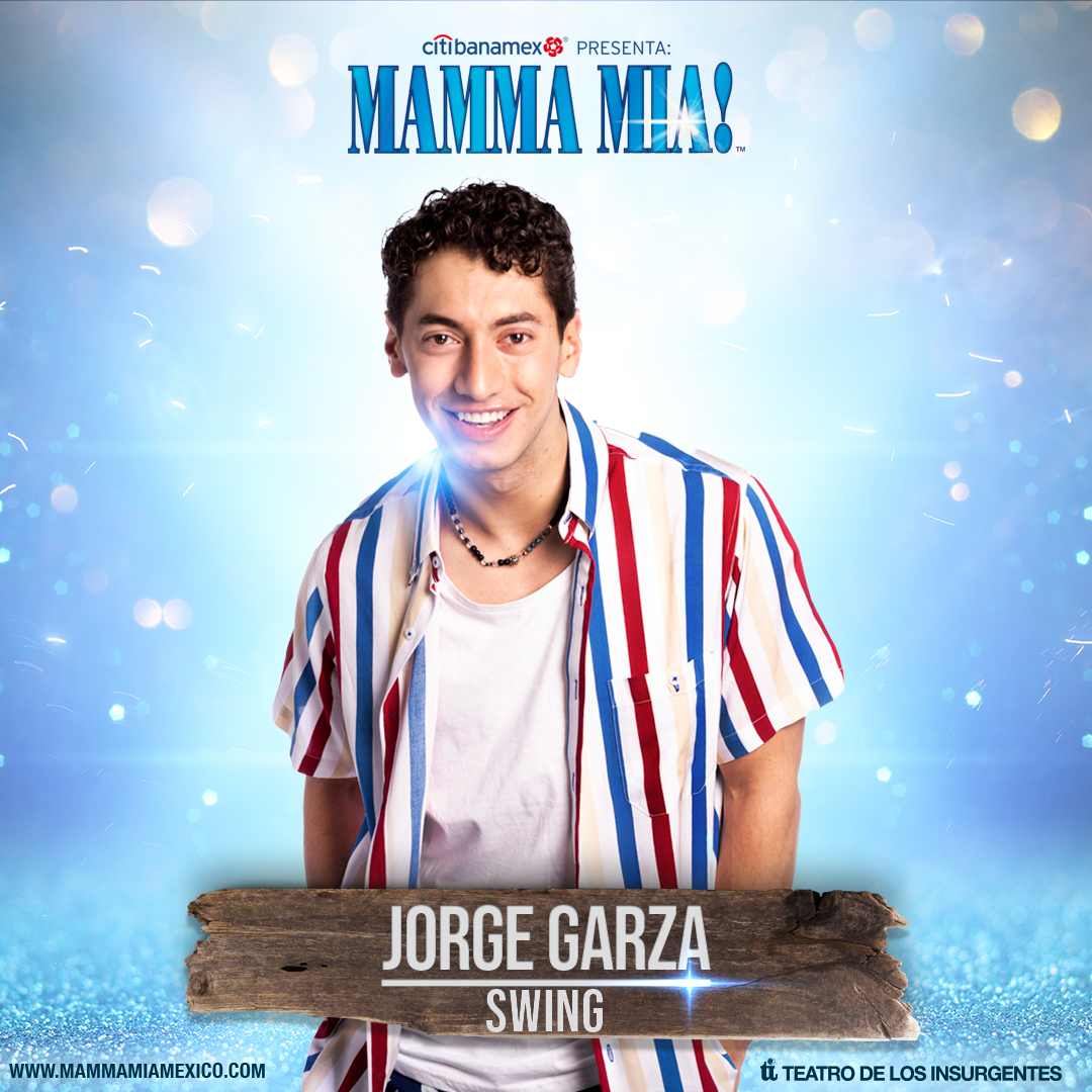 ⭐️Jorge Garza⭐️ te hará vivir una fiesta increíble con su participación como swing en este musical.

#MammaMia #MammaMiaElMusical #TuTeatroDeLosInsurgentes #Musical #Teatro #México #Broadway