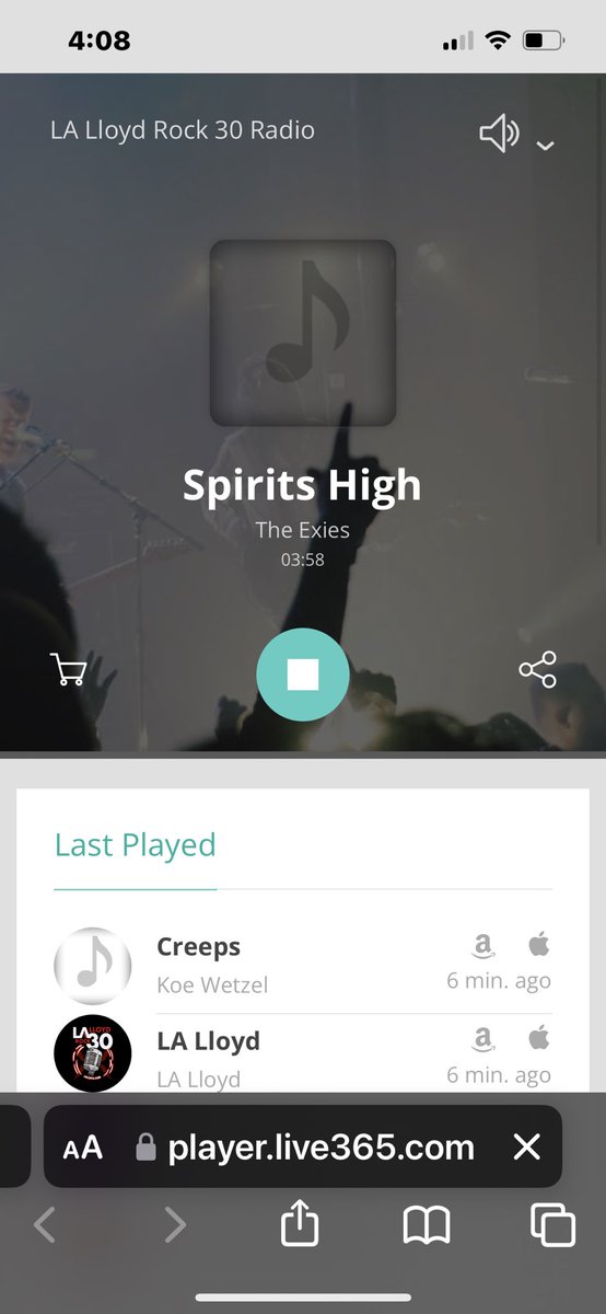 ScottExies's tweet image. Big thank you to ⁦@lalloyd⁩ for the love on #spiritshigh on the rock 30 countdown ! Listen daily at 12 and 6 pm central time. let’s get this climbing ;) hit the link player.live365.com/a77233?l