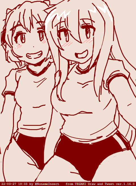 #みなさん去年の今頃はどんな絵描いてましたか 
だいたい3月末って忙しいので毎年ほとんど描いてないナー 