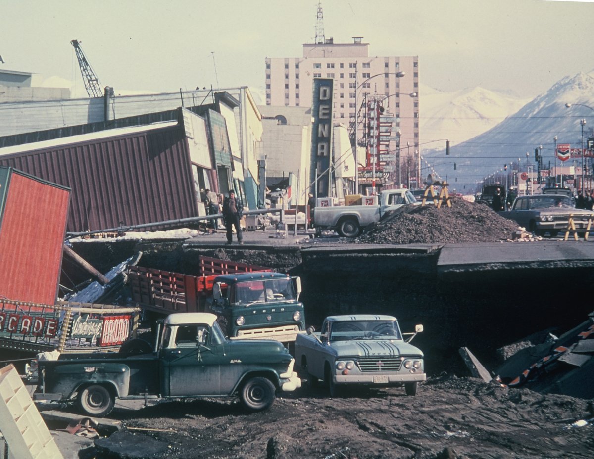 Largest earthquake alaska