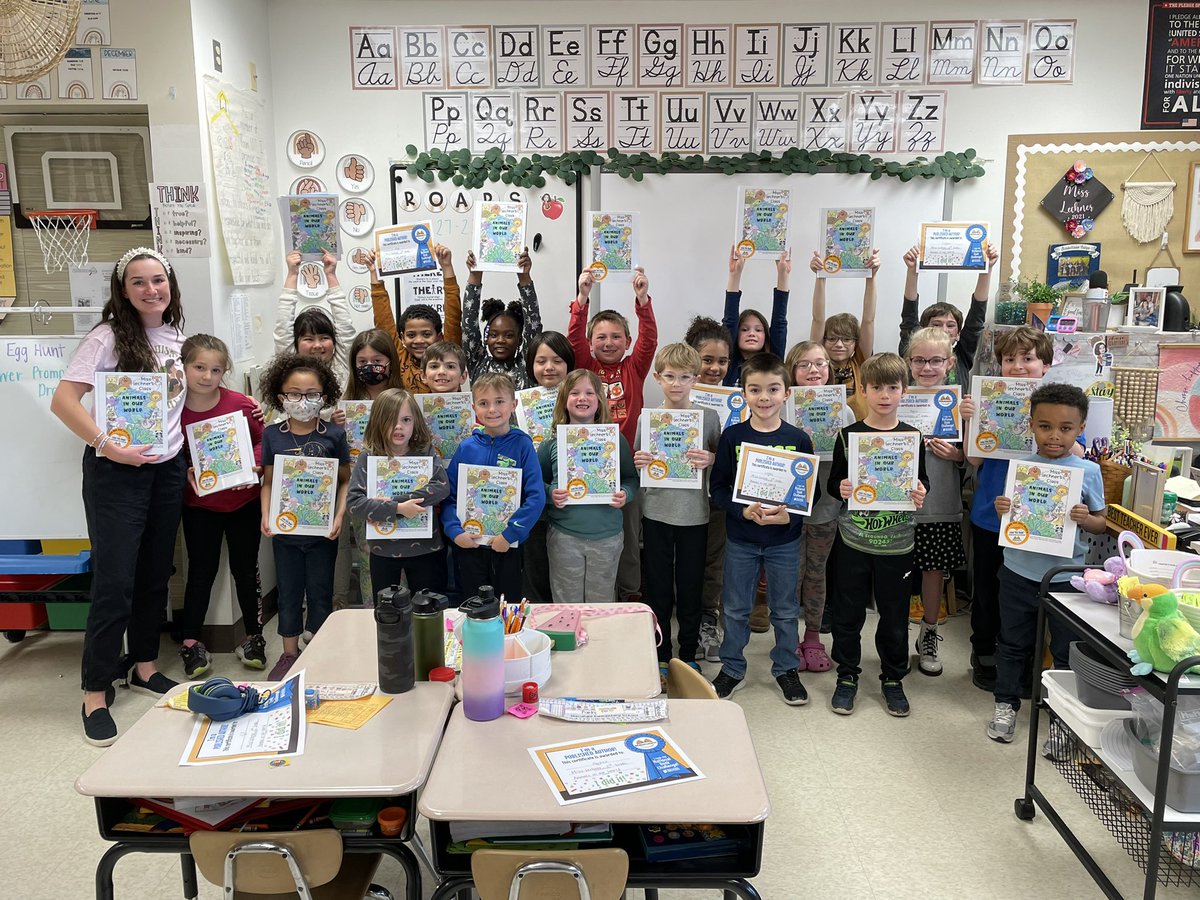 WE ARE… Published Authors!!! We wrote an informative nonfiction book about our favorite animals. It was amazing to see this project come together and I’m so incredibly proud!🤩 #studenttreasures #publishedauthors #EastPennPROUD @epsdmacungie