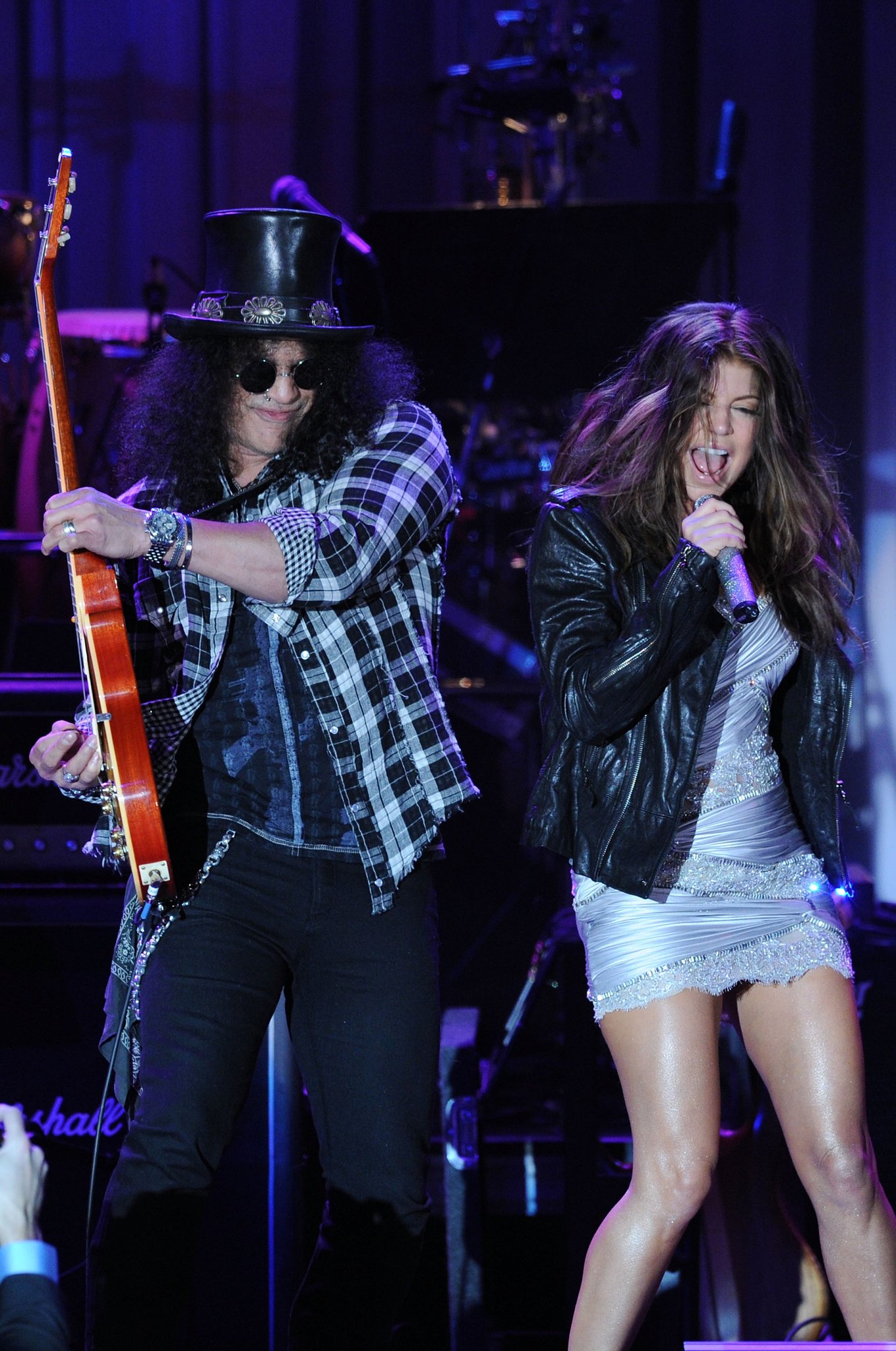 Happy 48th Birthday Do you think Slash is jealous that named her son Axl? 