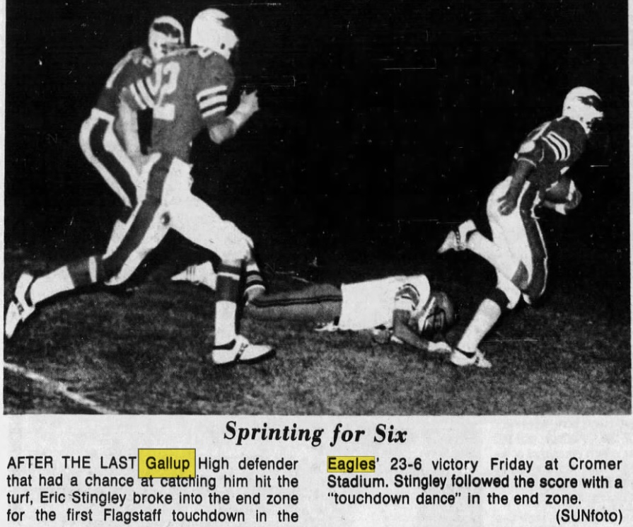 Flagcoco's tweet photo. When Flag High Football hosts Somerset Academy on Sept 1, it will be the first time since 1977 any Flagstaff school played an out-of-state opponent.

Story at https://t.co/fZhmHMbV9q

@FlagstaffEagles @enewmanwrites @KAFFSports #FlagHigh https://t.co/EqQ89KKHGx