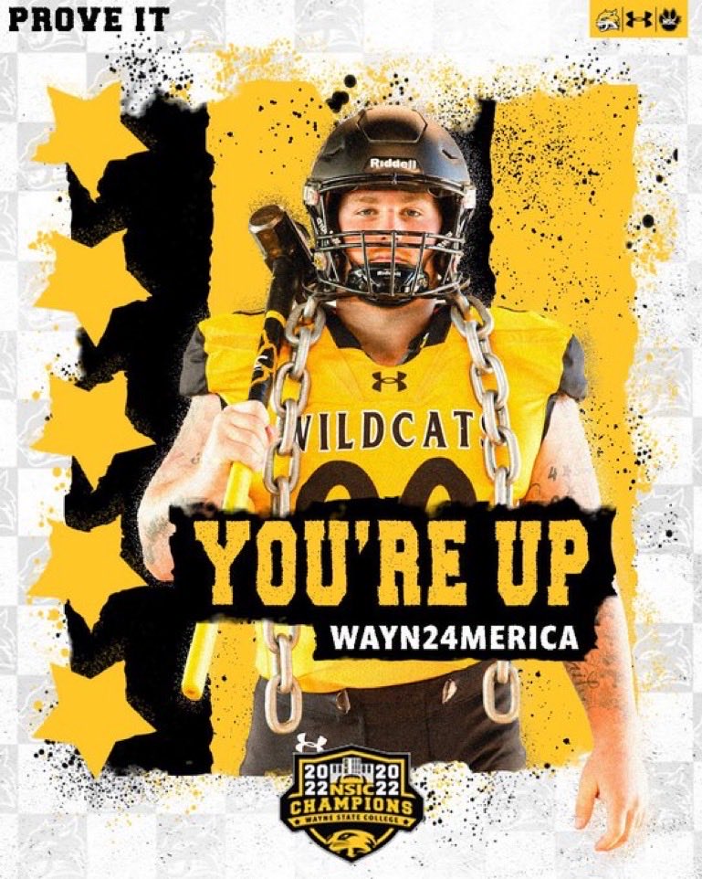 thank you ⁦<a href="/WayneStFootball/">Wayne State Football</a>⁩ and ⁦<a href="/Coach_Prosser/">Collin Prosser</a>⁩ for the graphic!