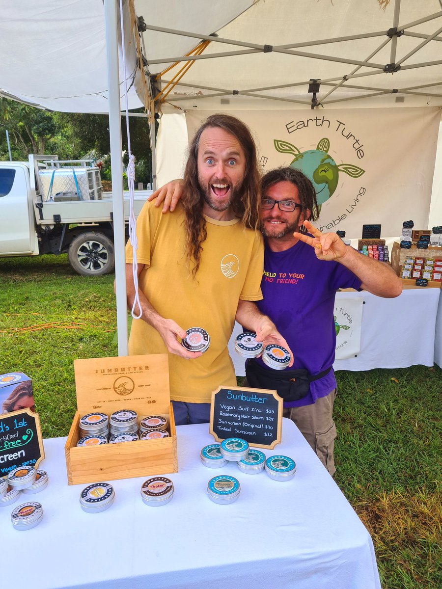 EarthTurtle_au's tweet photo. SunbutterReef Safe Sunscreen 💙
Have you tried it yet❓️
Original & Sea Shepherd tins are BACK IN STOCK ✅️
Order online https://t.co/2al5GxrTW9
Or visit us this Sunday at @PalmCove_QLD 🏝
#earthturtle #sunbuttersunscreen #sunbutterskincare #reefsafesunscreen #palmoilfree https://t.co/ozNp04zdq2