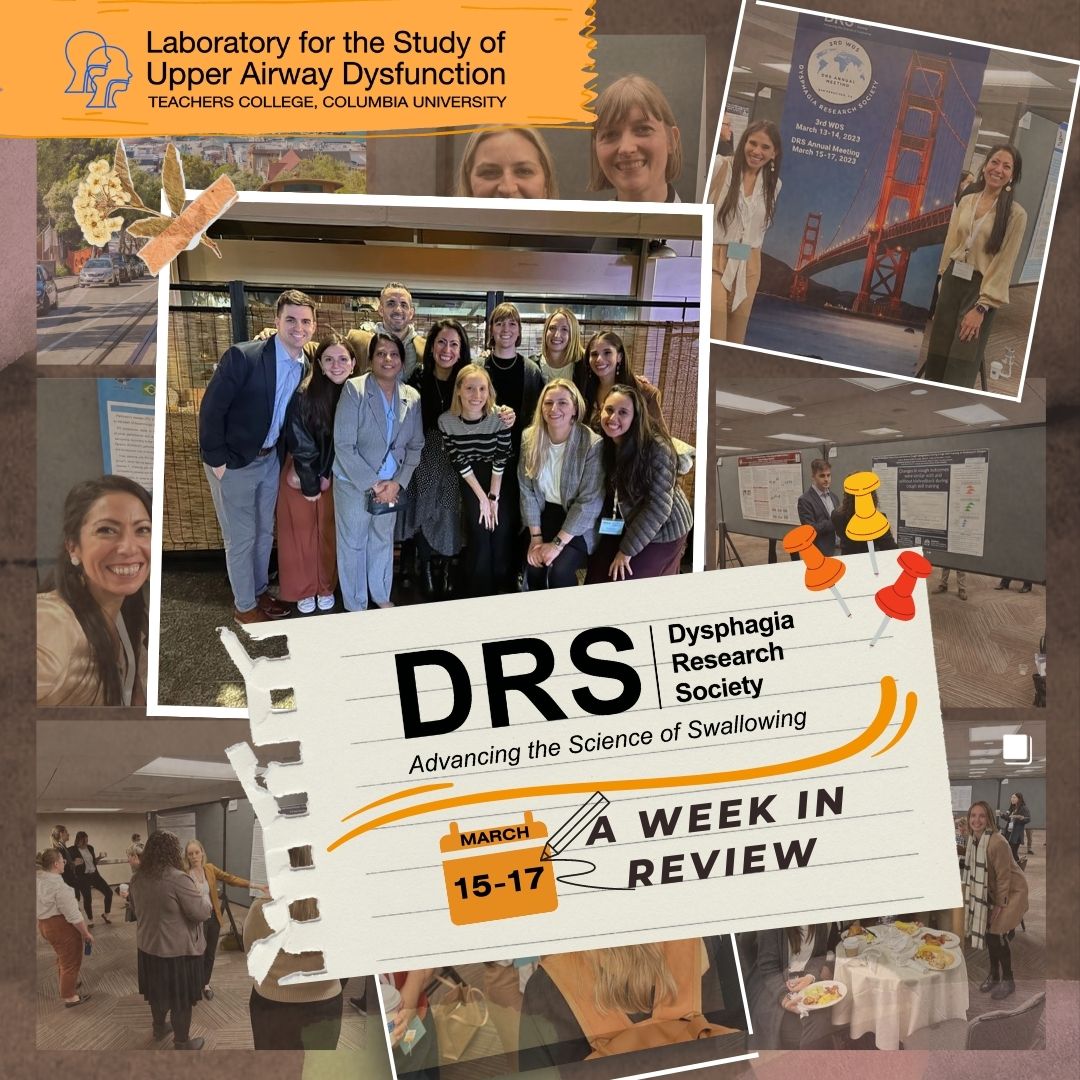 AirwayLab's tweet photo. We had a wonderful time learning and sharing knowledge in the area of dysphagia clinical care at this year's @Official_DRS #3rdWDS and #DRS2023 meetings. https://t.co/VYOB9cMKZp