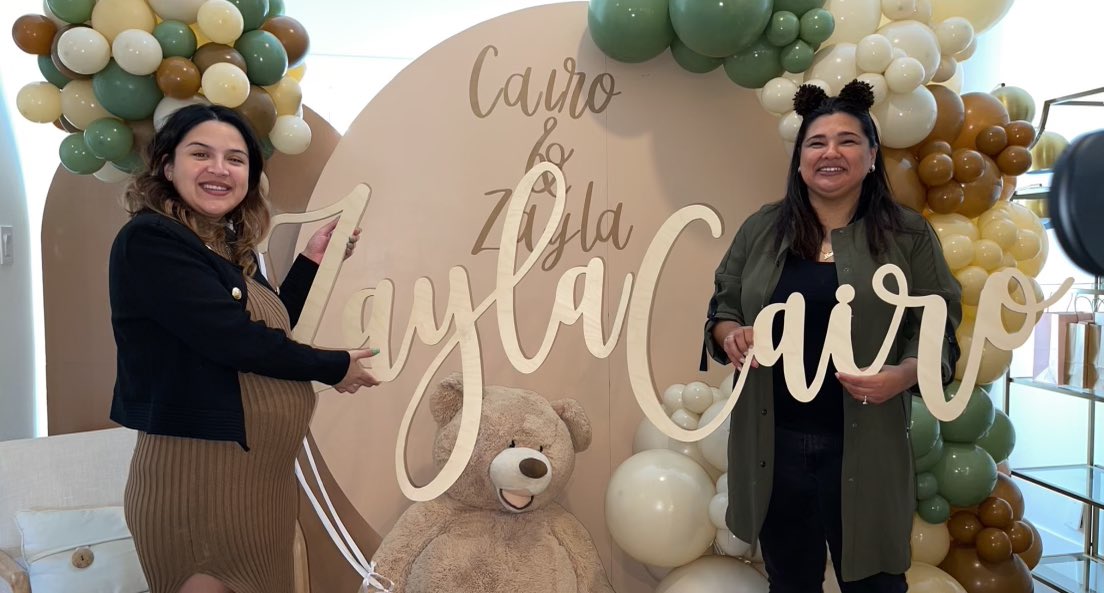 This year has been such a blessing! About to be a twin mom soon 🥹! Carolina and I can’t wait to meet our baby’s! Special Thanks to <a href="/TMobile/">T-Mobile</a> and <a href="/Progyny/">Progyny</a> for helping us make our wishes come true! #TwinMoms #AriesBabys