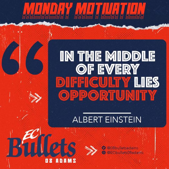 BulletsAdams16U's tweet photo. Just another Monday Motivation to end the day! 

#Ecbullets08 #COOLpoints https://t.co/iLrdiKi6Ol