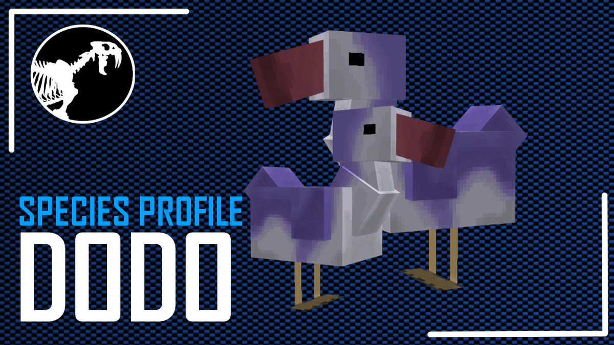 ModCenozoic's tweet image. NEW SPECIES PROFILE!!!!
---
youtu.be/obIVT6zdUio
---
#Minecraft #JurassicWorld #YouTube