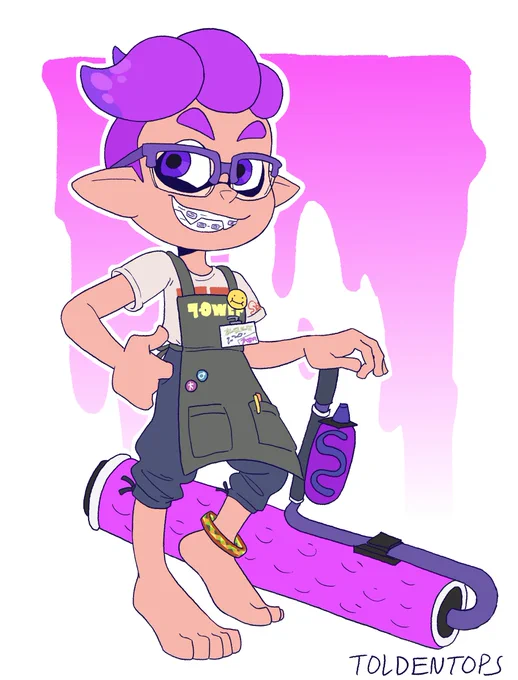 Splatoon commission for rollingboykraig on tumblr!#splatoon 