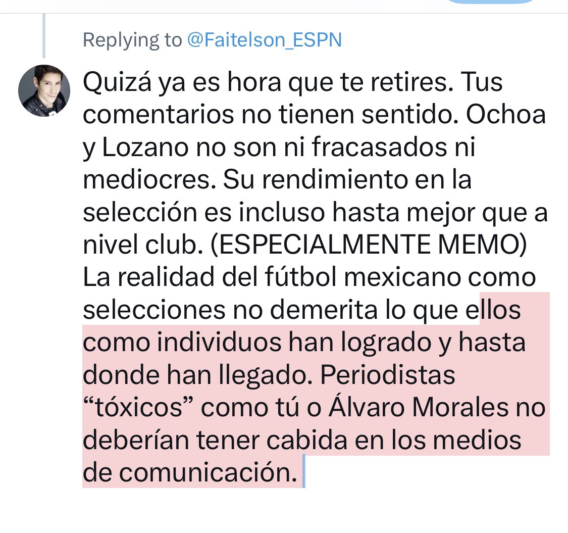 AnVigna's tweet photo. @Faitelson_ESPN Dado que mi mensaje es muy largo, te lo dejo en una foto completo. @ESPNDeportes @yosoy8a @HirvingLozano70 https://t.co/5mL7he1OrX