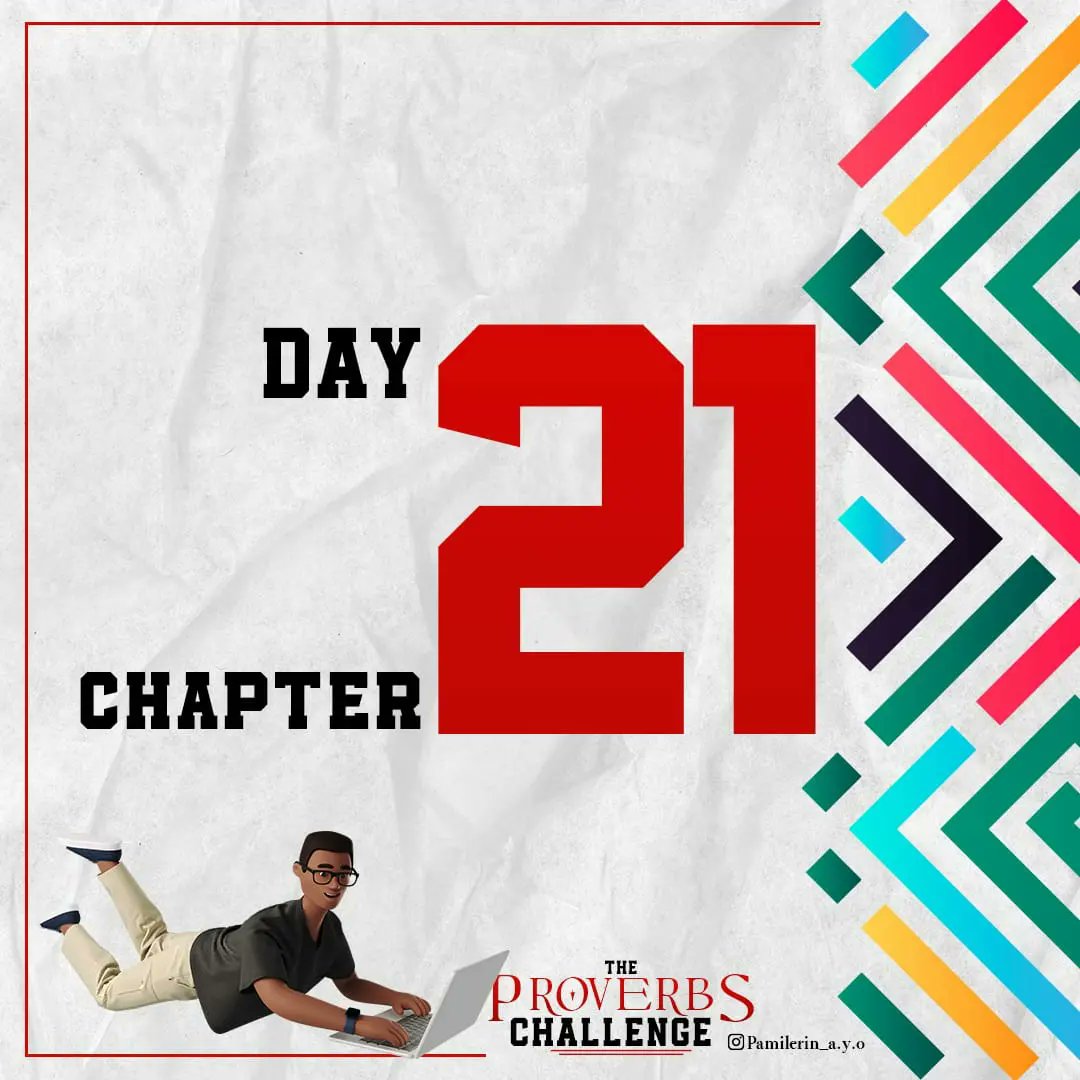Pamilerin_ay_'s tweet photo. Watch your tongue, you'll save yourself from a lot.
#Proverbschallenge #31daysofproverbs #wisdomsearch #scripturemining https://t.co/ZqbOgTEP90