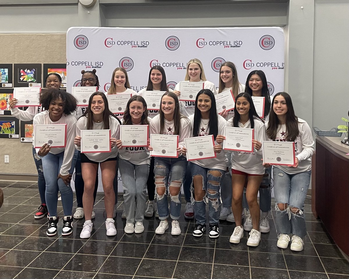 School board meeting agenda tonight:
Recognition of the amazing season these athletes and coaches had this year!