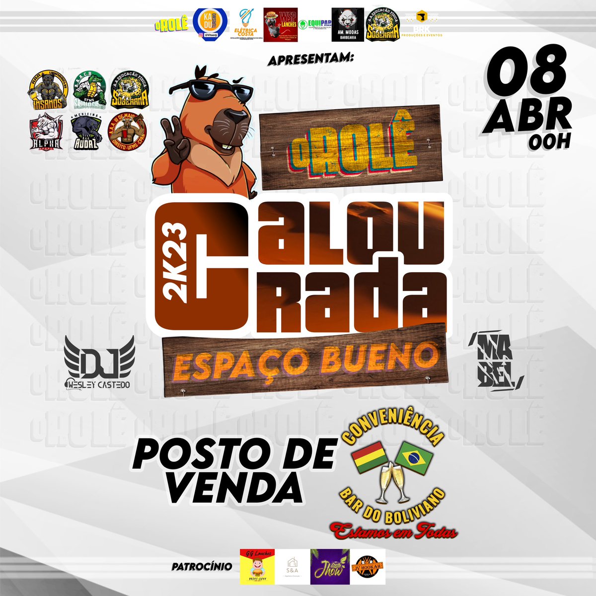 orole_oficial's tweet image. VIRADA DE LOTE A VISTA! 👀🔭

Ainda não adquiriu o ingresso para O ROLÊ - EDIÇÃO CALOURADA?

🇧🇴 Compre agora mesmo na Conveniência Bar do Boliviano, a líder de vendas nos eventos! 

💳 / 💰 Aceitamos cartão de crédito, débito e pix.

#orolê #calourada #bardoboliviano #comprejá