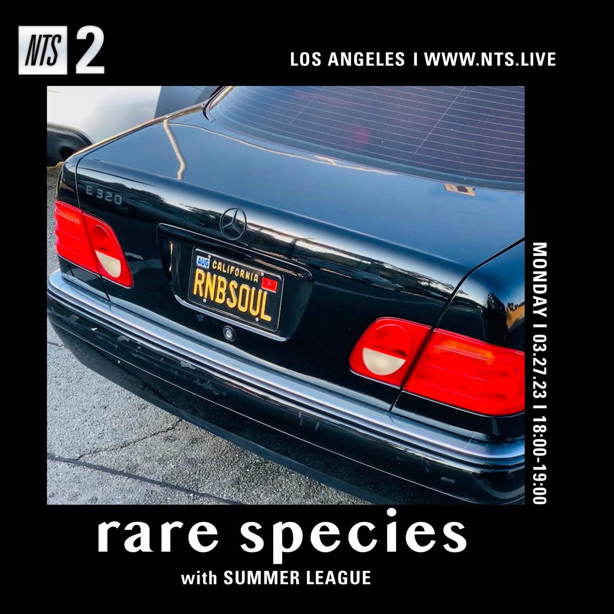 Rare Species w/ special guest Summer League for the next hour of deep cut r&amp;b, soul and downtempo. Listen here: nts.live/2