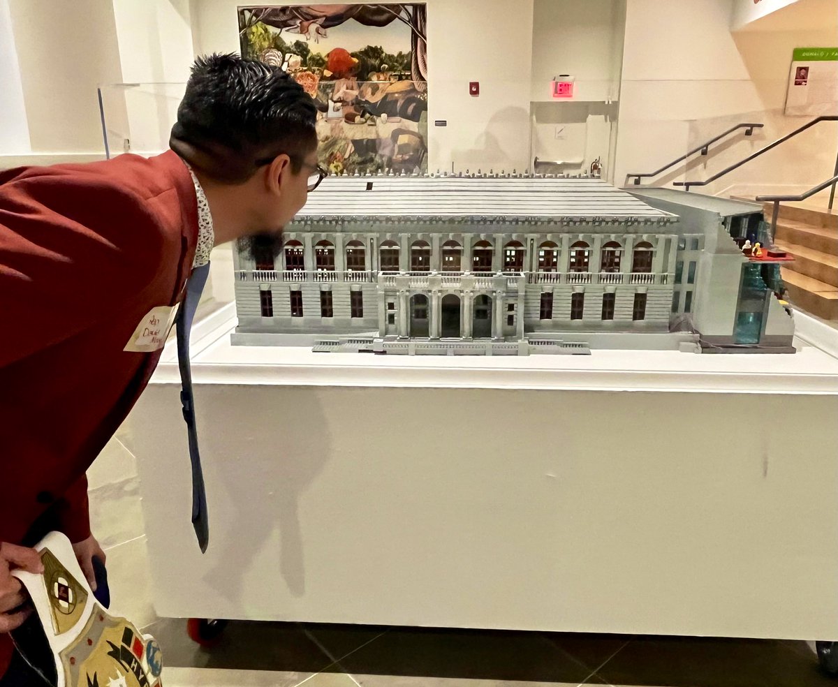 DavidMoralesPVD's tweet photo. With completed renovations and ongoing investments — it was exciting to get a tour of @ProvLib, meet their thoughtful staff, and learn about their engaging programs for youth, teens, and adults because libraries are for everyone! 📚 https://t.co/coMCZKmATo