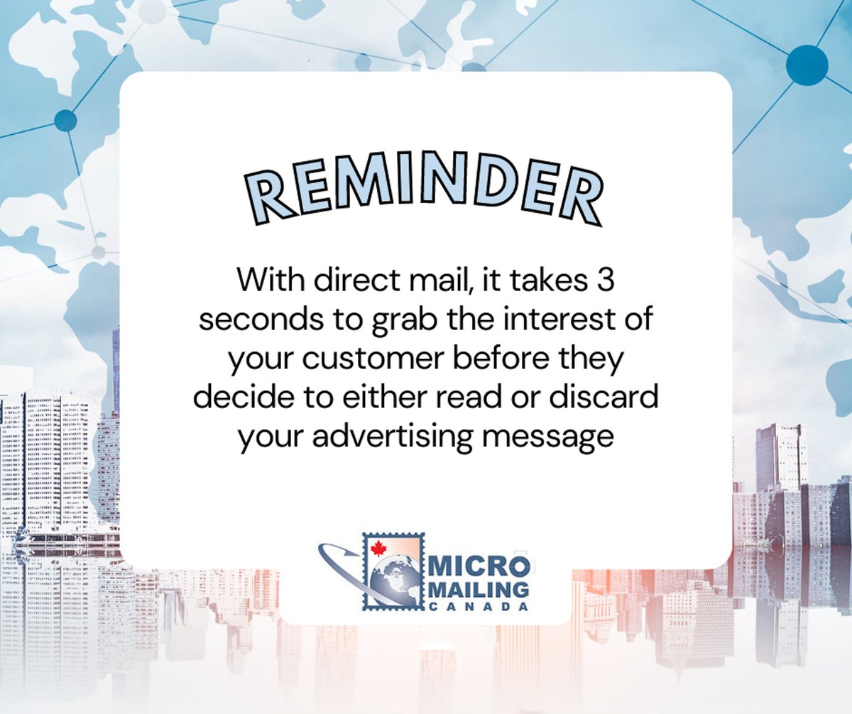 MicromailingCA's tweet photo. Did you know that postcards are a powerful tool when it comes to marketing? 

We can help you with your next mailing campaign here👇 😉 
https://t.co/bnLx1949oW

#PostcardMarketing #MarketingTool #MarketingStrategy https://t.co/gEOwatNdzp