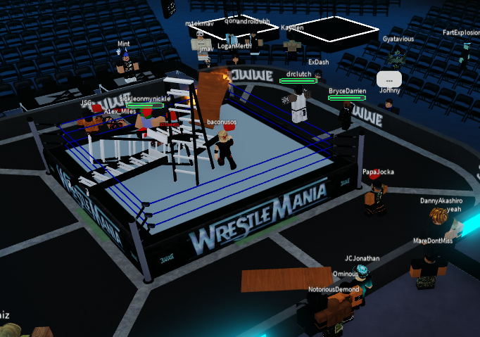 JWWERBLX's tweet photo. TAG TEAM CHAMPIONSHIP LADDER MATCH!
#TheSeventhCircle defended against 3 other teams in utter chaos!
And the Seveneth circle have beat all odds to retain!
#JWWE2023 #JWWEMania10 https://t.co/vN0C9LN1sD