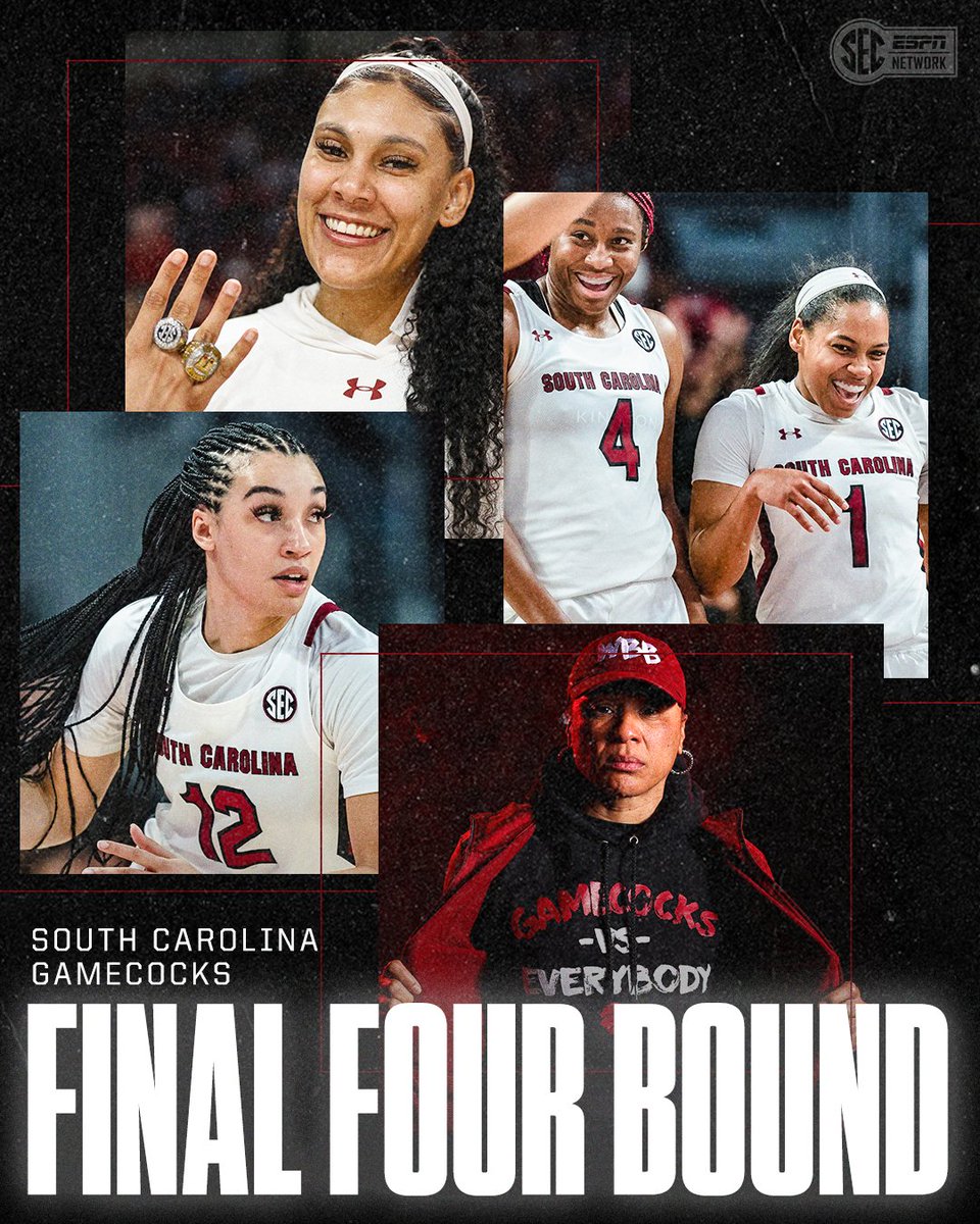 36-0 ‼️ 

THREE STRAIGHT FINAL FOUR APPEARANCES FOR <a href="/GamecockWBB/">South Carolina Women's Basketball</a> 🔥