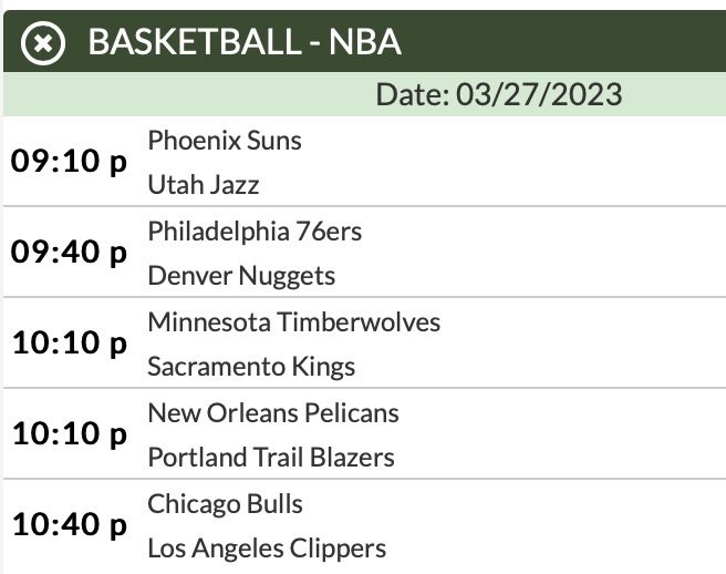 How about some #NBABets for tonight’s games? Sign up to check the odds and place your best bets!

mvpsports.ag 📲 Go win some money!

#nba #nbaodds #nbabet #nbabetting #sportsbets #sportsbook #bettingonline #bettingonlinesite