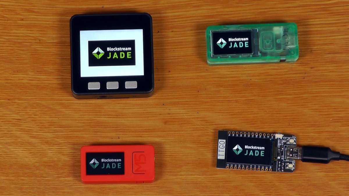 DIY Bitcoin Hardware Wallet running Blockstream Jade Firmware (Low Cost,  Open Source ESP32 Project) 