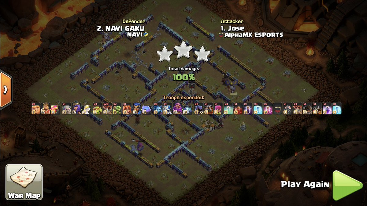 Contronazo. GG WP <a href="/NAVI_coc/">NAVI Clash of Clans</a> 

Posible thumbnail attack de la guerra pero Klaus hace magia 🥶

Gracias por el stream <a href="/Sockers_/">Sockers SU</a> @Time2Clash <a href="/Suzie_Gaming/">Suzie😘</a>
