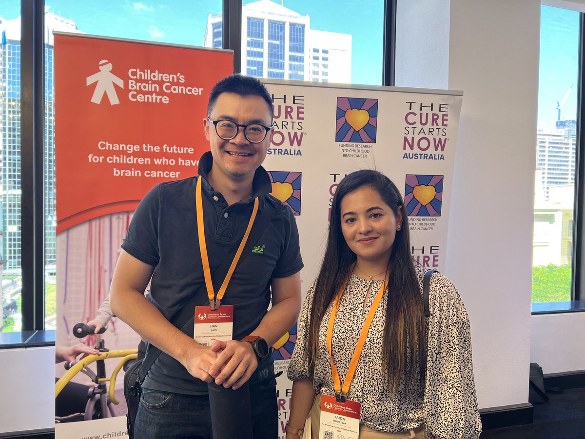 Had great two days at #cbcc2023 and presented our work to tackle  #DIPG #DMG with our talented PhD student <a href="/faiqa_mudassar/">Faiqa Mudassar</a> Great to meet with old friends and new collaborators for improving our future work. Thanks support from <a href="/_RCDFoundation/">RCD Foundation</a> <a href="/braincancer_AU/">Cure Brain Cancer</a> <a href="/CureStartsNowAU/">Cure Starts Now Aus</a>