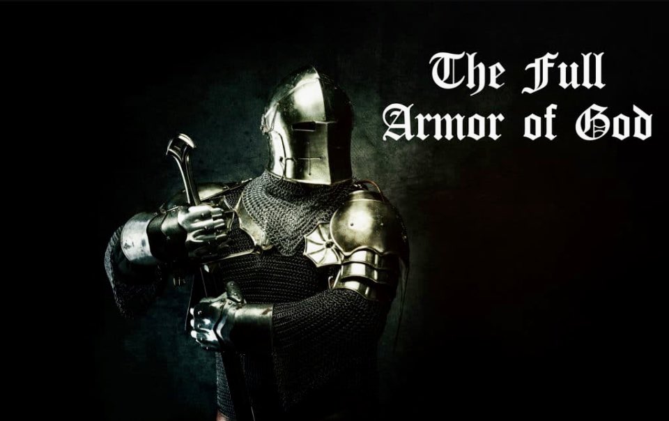 “Finally, my brethren, be strong in the LORD, 
and in the power of His might. 
Put on the whole armour of GOD, 
that ye may be able to stand against the wiles of the devil.”
Ephesians 6:10-11 KJV