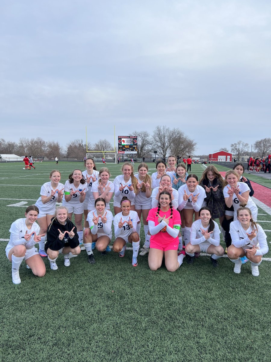 Girls calm the Cyclones 5-1. 
Goals by Morgan(3) and Shay(2). 
#PanoramaGirlsSoccer