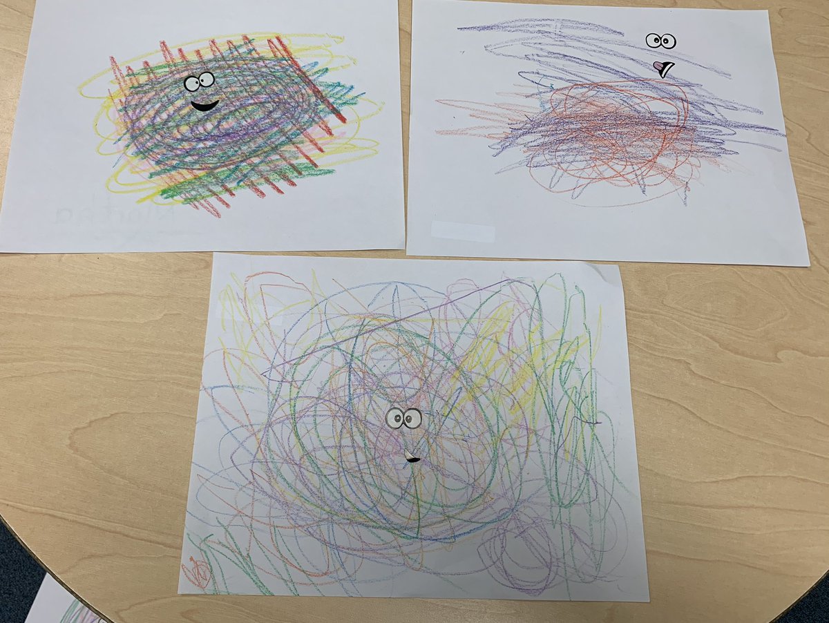 MyersECSE's tweet photo. National Scribble Day!  #NationalScribbleDay @NISD_ECE @NISDMyers https://t.co/gT3fakwoeH
