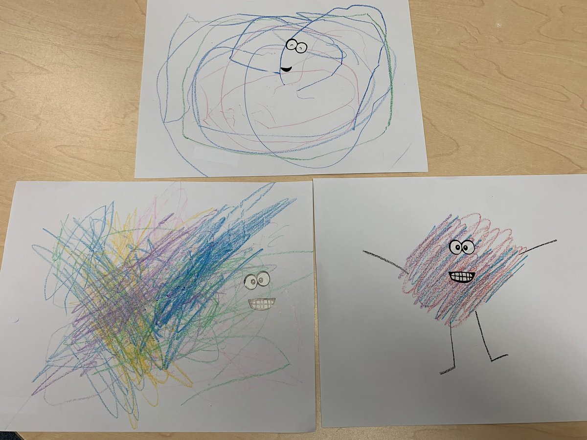 MyersECSE's tweet photo. National Scribble Day!  #NationalScribbleDay @NISD_ECE @NISDMyers https://t.co/gT3fakwoeH