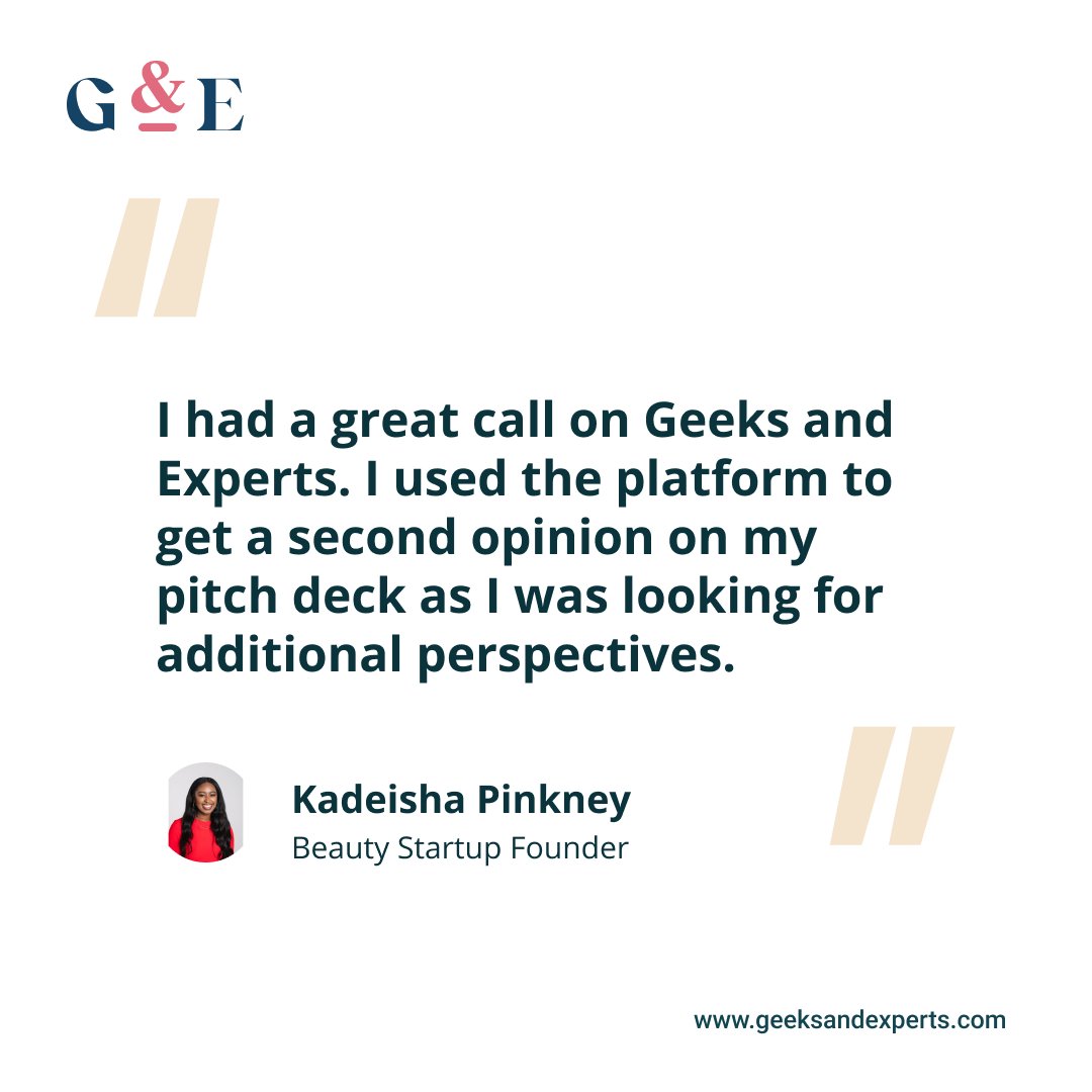 Geeksandexperts's tweet photo. Pitch deck reviews?
Idea validation?
MVP launch feedback?
Saas growth sessions?

Get on a one-on-one call to connect with real people to get real expertise. https://t.co/0x0urwVnbk
