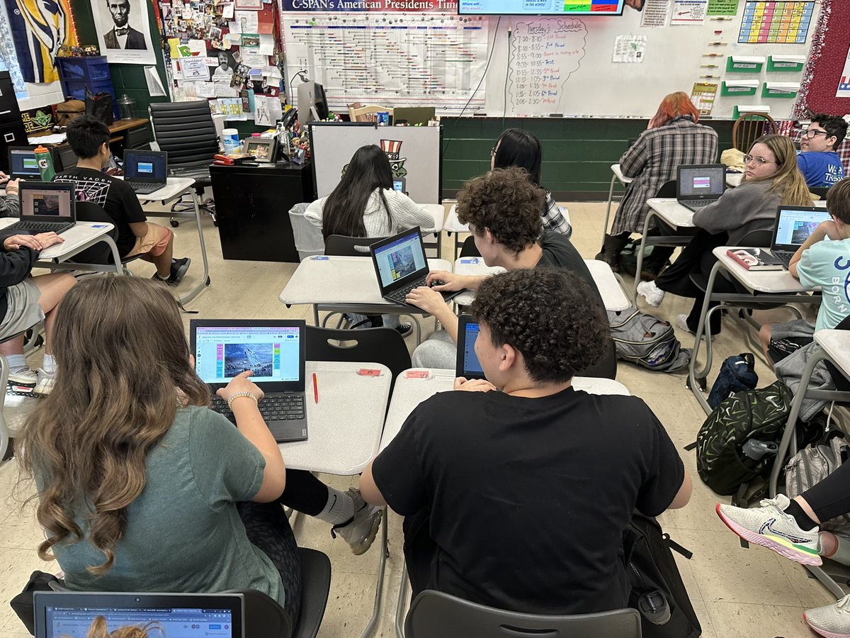 mr_bemiss's tweet photo. We did not one but two Eduprotocol activities! We did Wicked Hydra and 8 Part for “American Progress” by John Gast. Thanks @moler3031 for this awesome activity! #eduprotocols #wickedhydra #8part https://t.co/0FPbWNe7gs