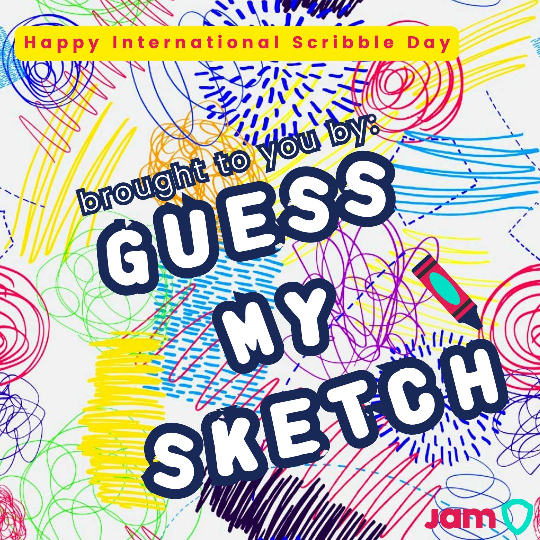It's Natural Scribble Day!

Why not celebrate with a game of one of our virtual/hybrid events: Guess my sketch!

A pictionary-esque game designed to bring out giggles, scribbles, and fun!

Head to: jamgroupevents.com to book!