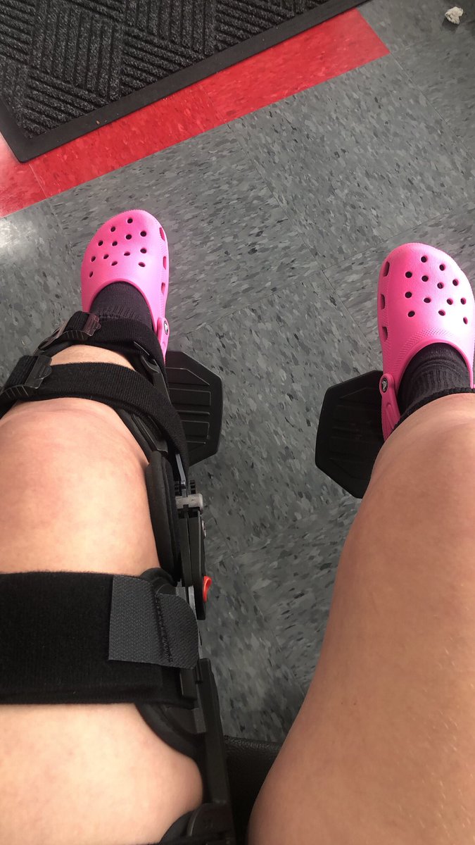 SpookyKyd's tweet photo. Besties I’m begging you if you go thrifting tomorrow please please please keep an eye out for a wheel chair for me! I will venmo you. I have a broken knee cap and cannot get around without it for the distances I need to “walk”. Plz share if you can. https://t.co/59NVbXP4ta