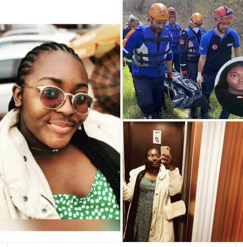 Ntemori141's tweet image. Elle était noire .. elle était l’espoir de sa famille , elle aimait la vie et n’avait pas prévue de la laisser aussi vite. Elle s’appelait Dina. #justicepourdina #Gabon #Turquie #Karabük