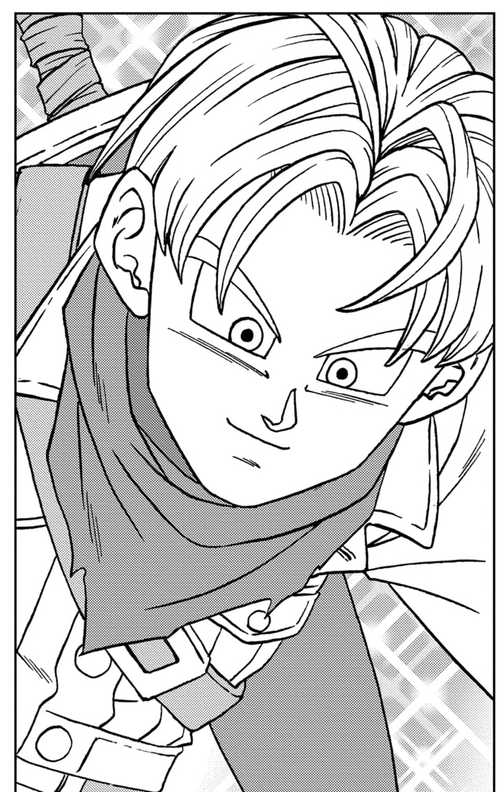 Como Desenhar TRUNKS DO FUTURO