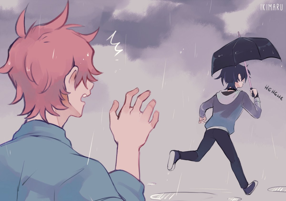 ikimaruart's tweet photo. ☂️💧:’) #chiscara https://t.co/UDM9NvFzOL