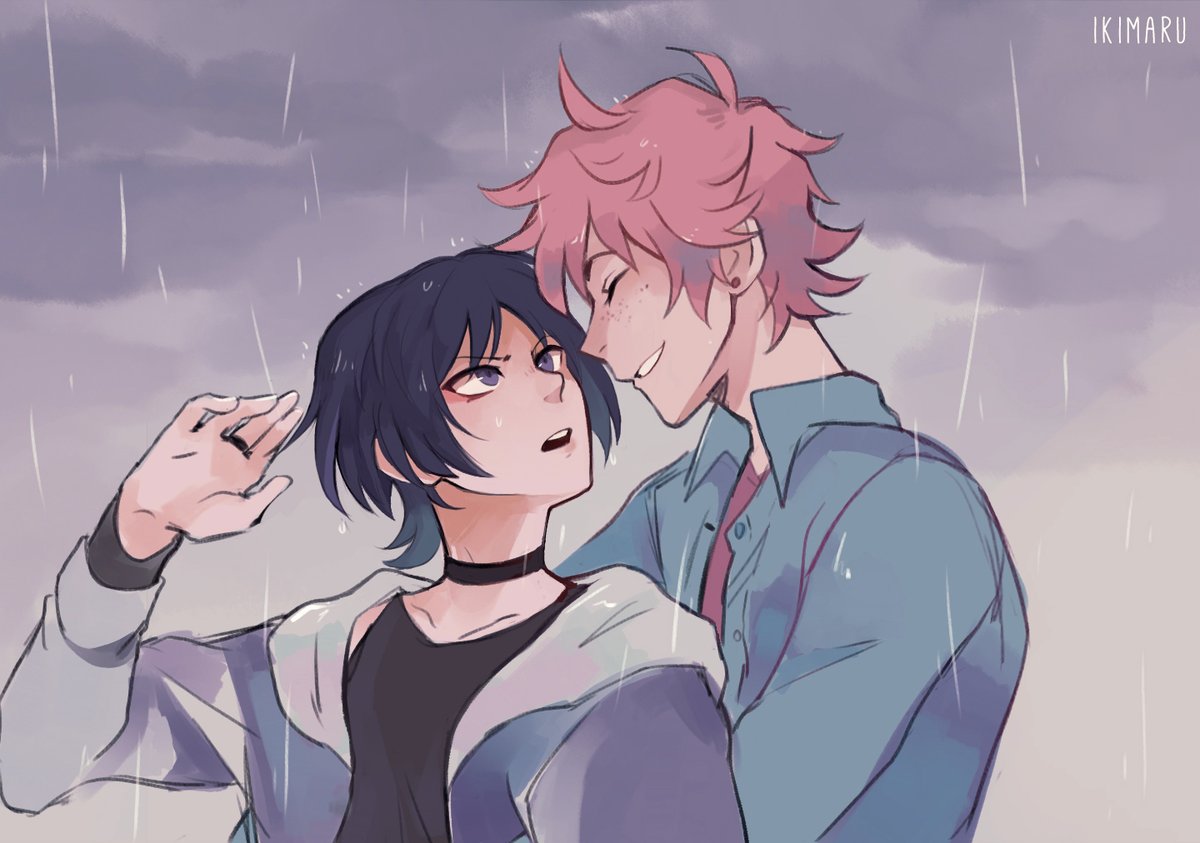 ikimaruart's tweet photo. ☂️💧:’) #chiscara https://t.co/UDM9NvFzOL