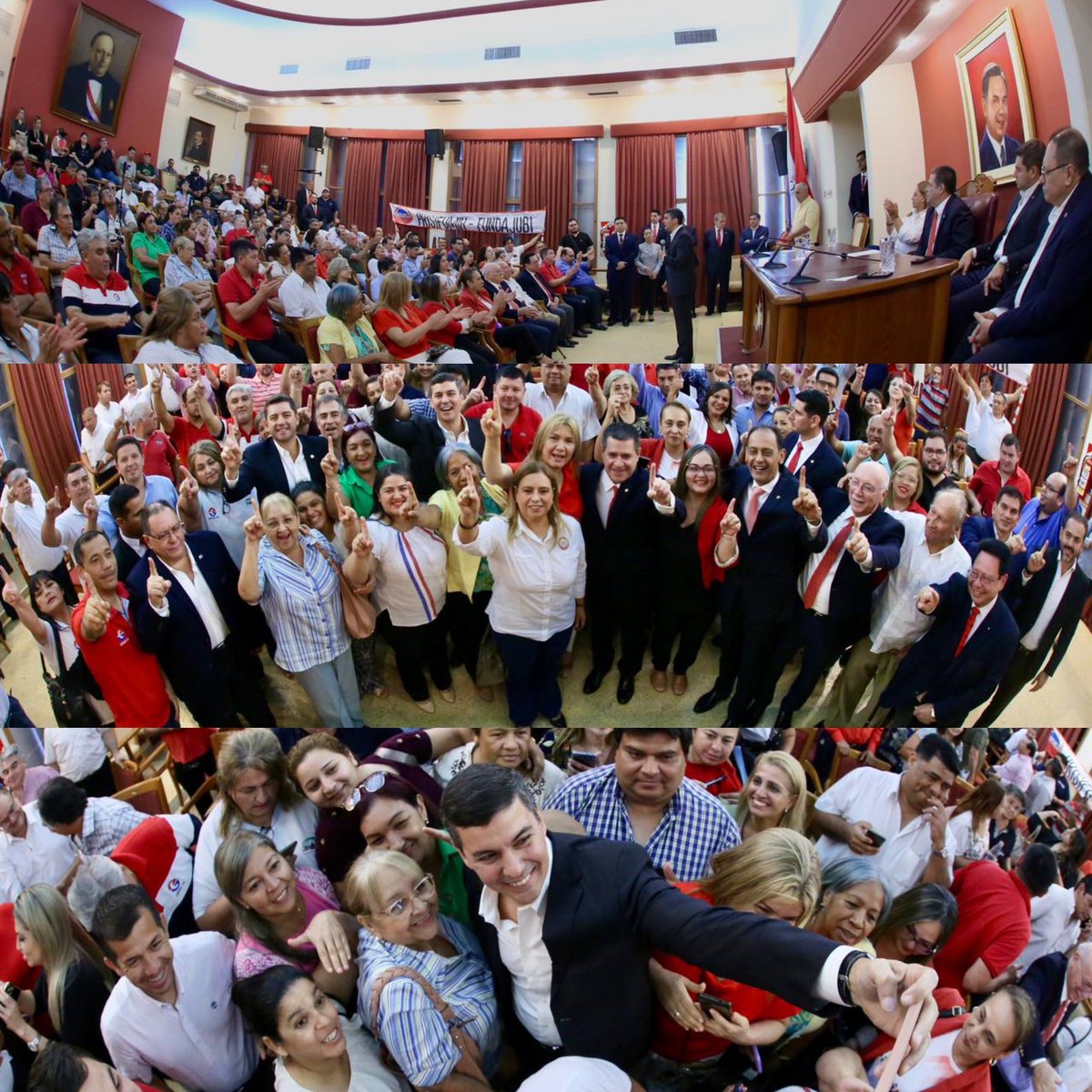 Con instituciones públicas fortalecidas y funcionarios al servicio del país vamos a estar mejor. De eso hablamos en la reunión con representantes sindicales de distintas instituciones públicas.