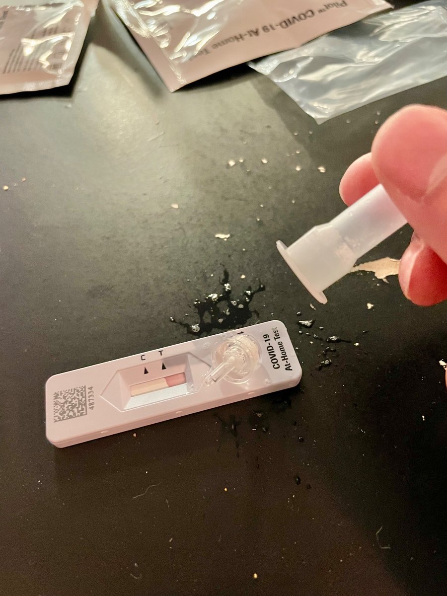 gbucello4's tweet photo. struggling to understand how my @RocheDiaUSA Covid test just EXPLODED?? https://t.co/fYzTNXeDxL