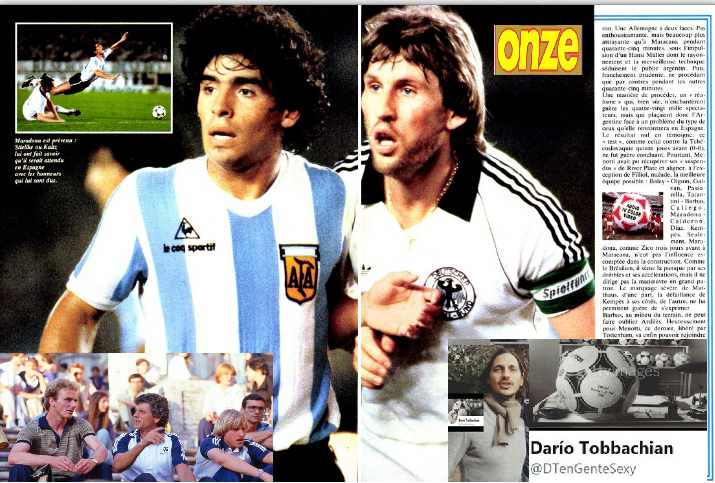 DTenGenteSexy's tweet photo. @NDGDKempes Partido amistoso disputado en el estadio Monumental (Buenos Aires), el 24 de marzo 1982. #Argentina 1-1 #AlemaniaFederal. #Dremmler y #Calderon los pases a la red. #Rummenigge, #Fischer, #Magath y #Schuster los grandes ausentes del seleccionado de #Derwall ⚽️ https://t.co/yQmDrFO0Bq