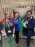 JECox912's tweet photo. Today students and staff decided to 'Rainbow Up' ACU in our campus libraries to show we support and value LGBTIQ+ students. The support and energy were amazing! https://t.co/BGEQlxbPMG