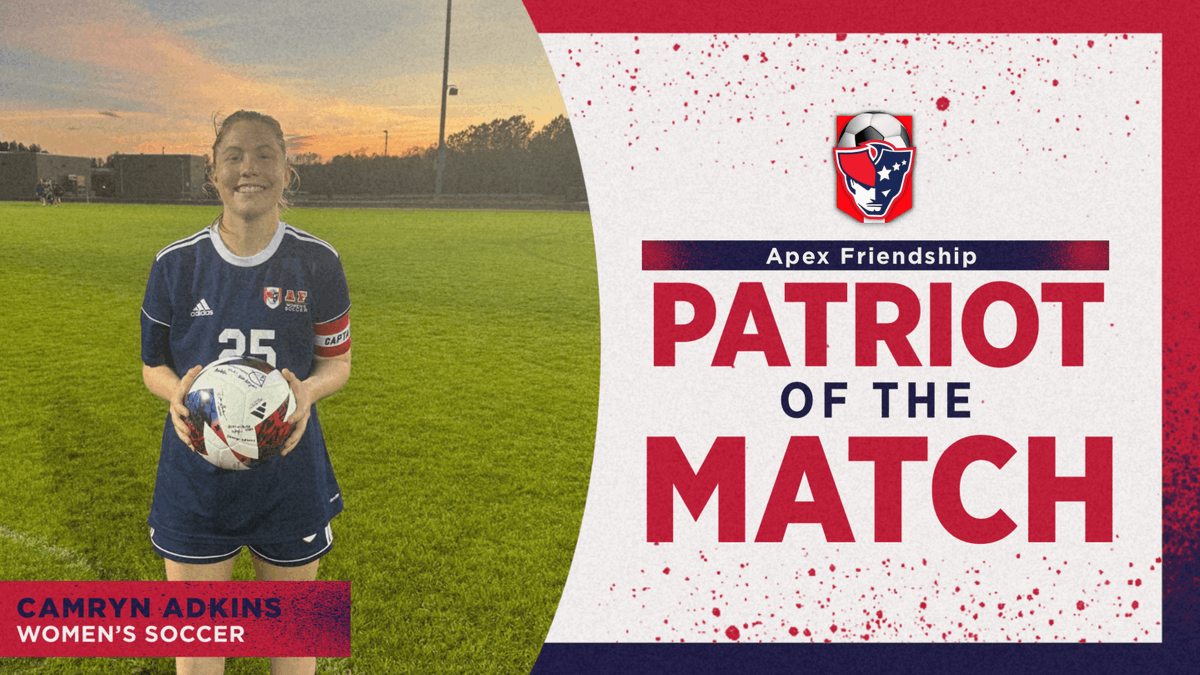 Captain Camryn conquers all! Patriot of the Match!