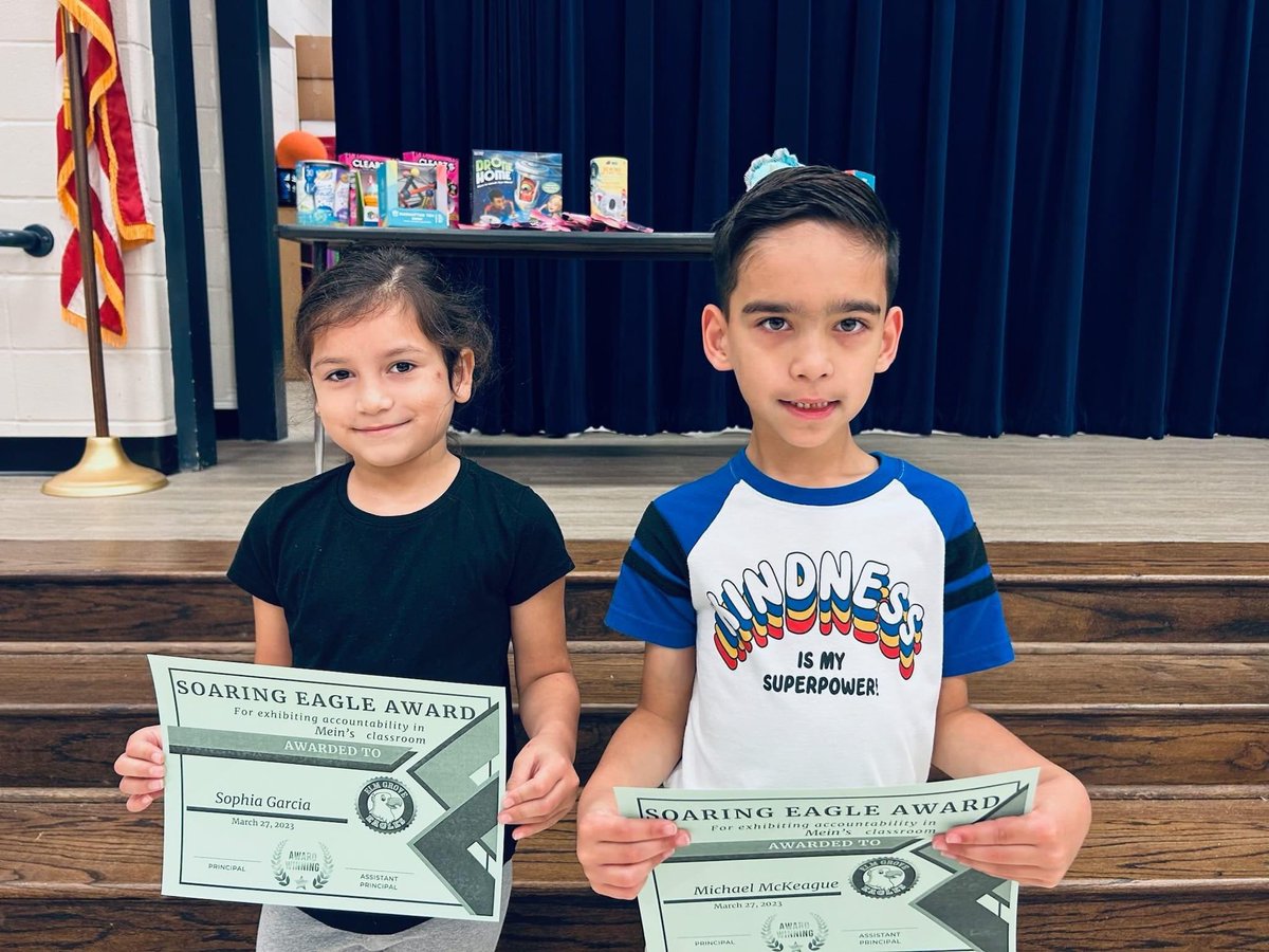 So proud of my accountable eagles! 💚