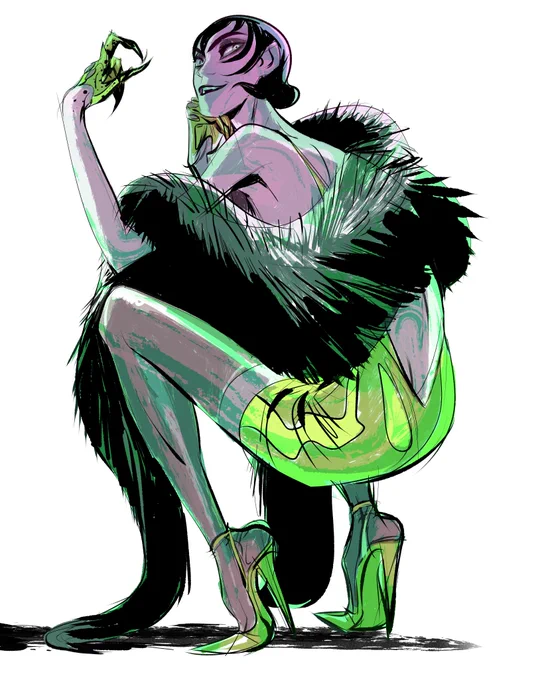 Hi! I'm a character designer who does comics on occasion. I have worked for Marvel, Netflix, Dark Horse and a few game studios.  # 